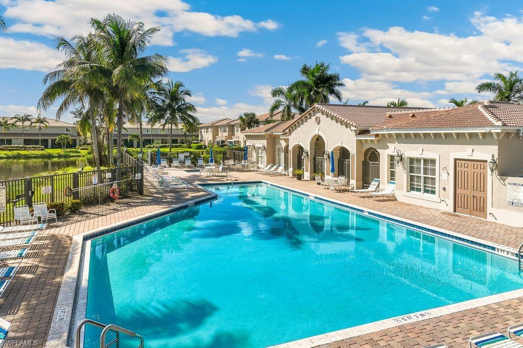 View of the Community Pool featuring a patio area