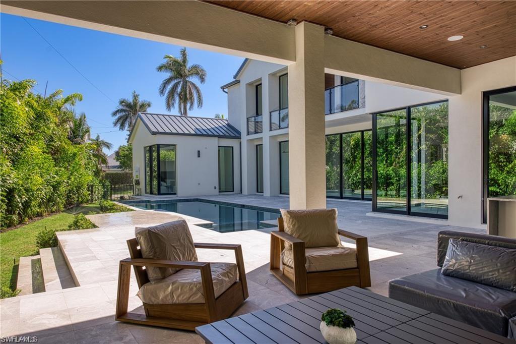 Outdoor pool featuring a patio