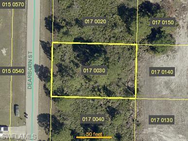 Aerial overview of property's location