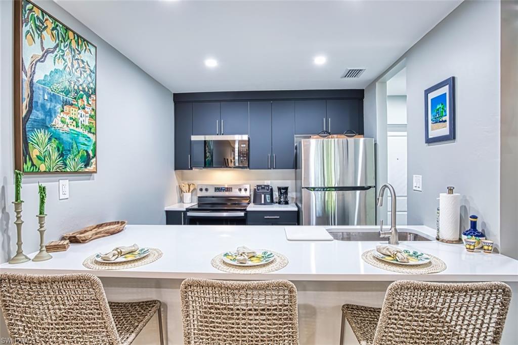 Breakfast bar