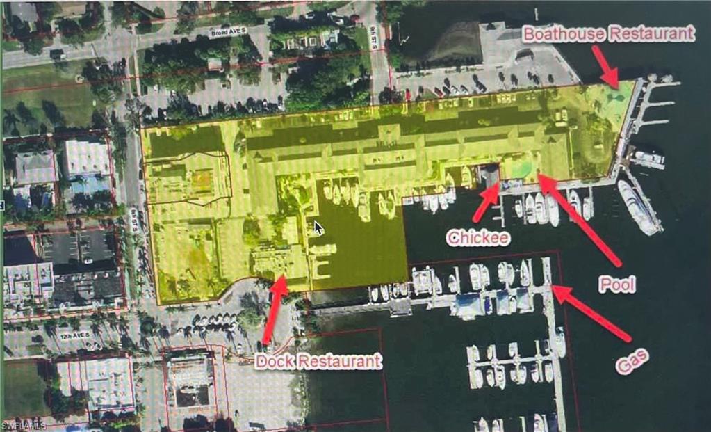 Map / location with property parcel outlined