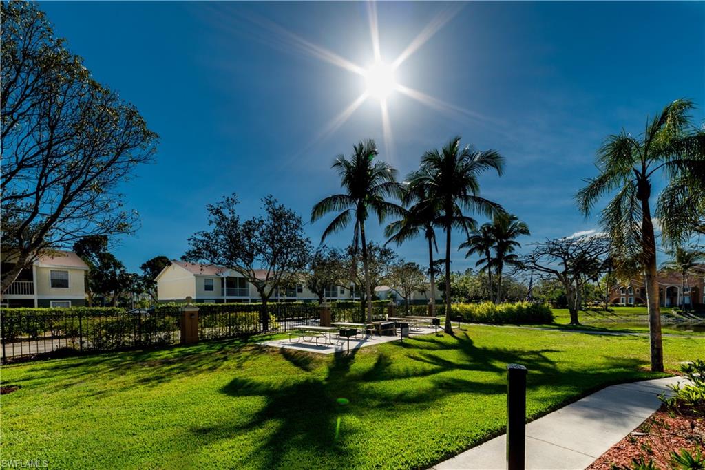 View of community featuring a patio area and a residential view
