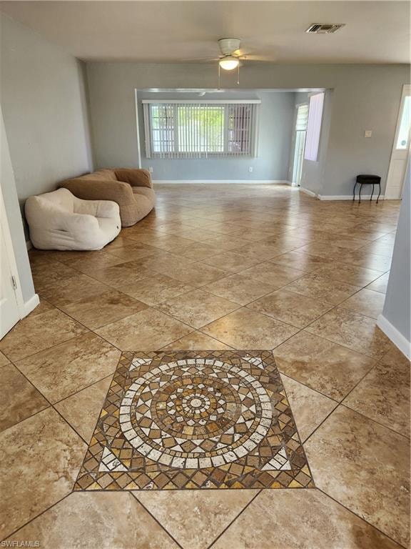 Front entrance/Living room.