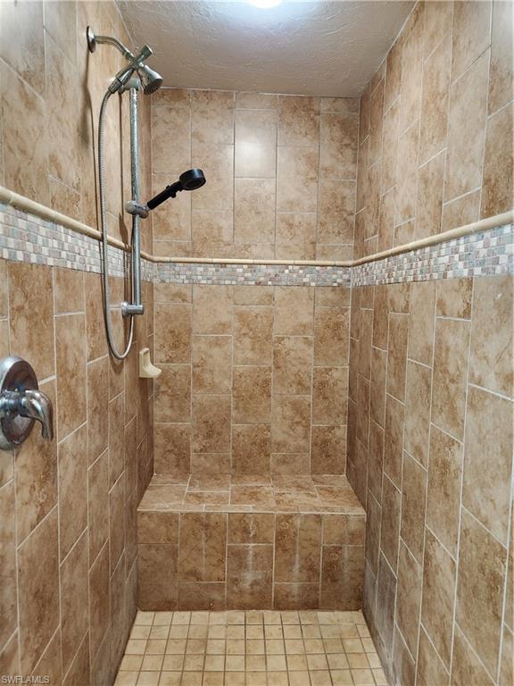 Primary bathroom Shower.