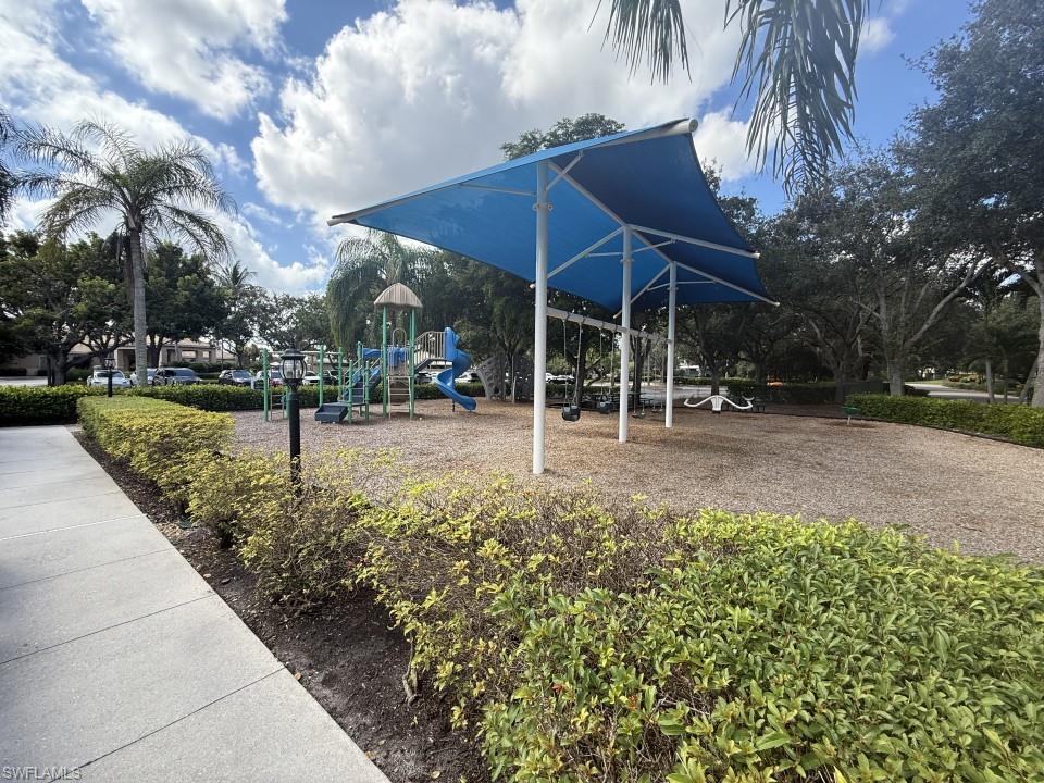 View of community jungle gym