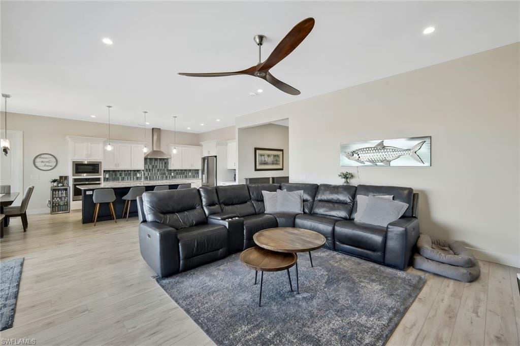 Luxury vinyl flooring throughout the main areas.