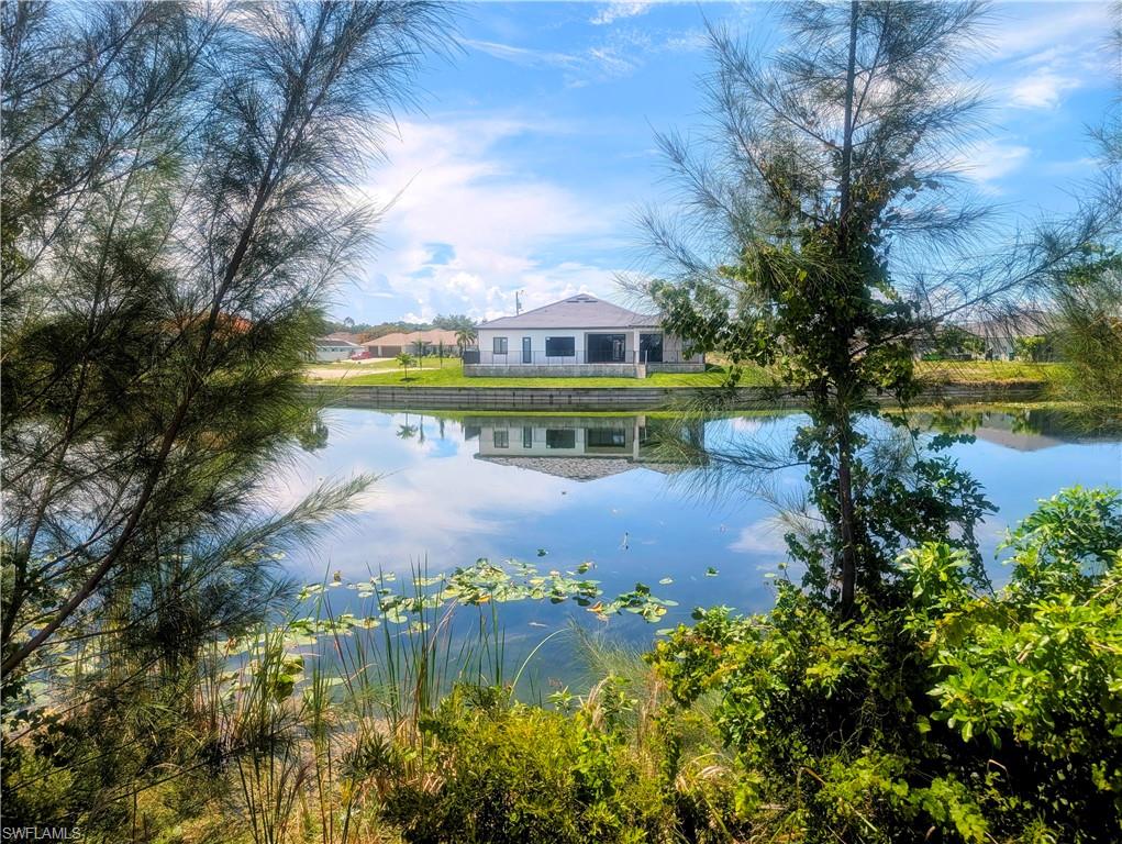 Freshwater canal view from the back of the property