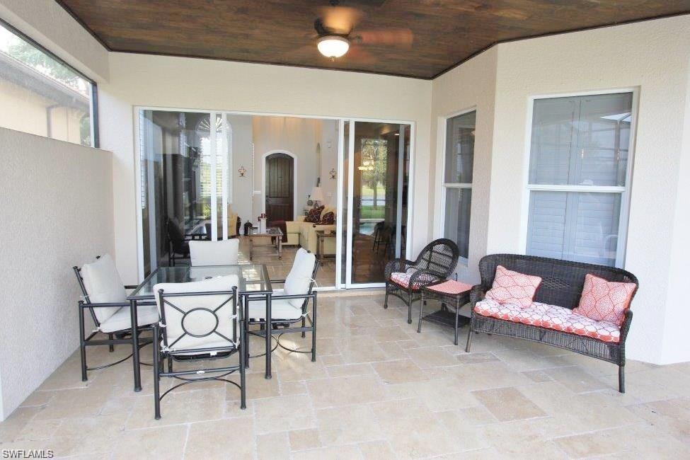 View of patio / terrace featuring outdoor dining space