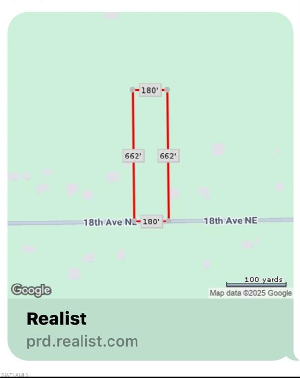 Map / location of property area