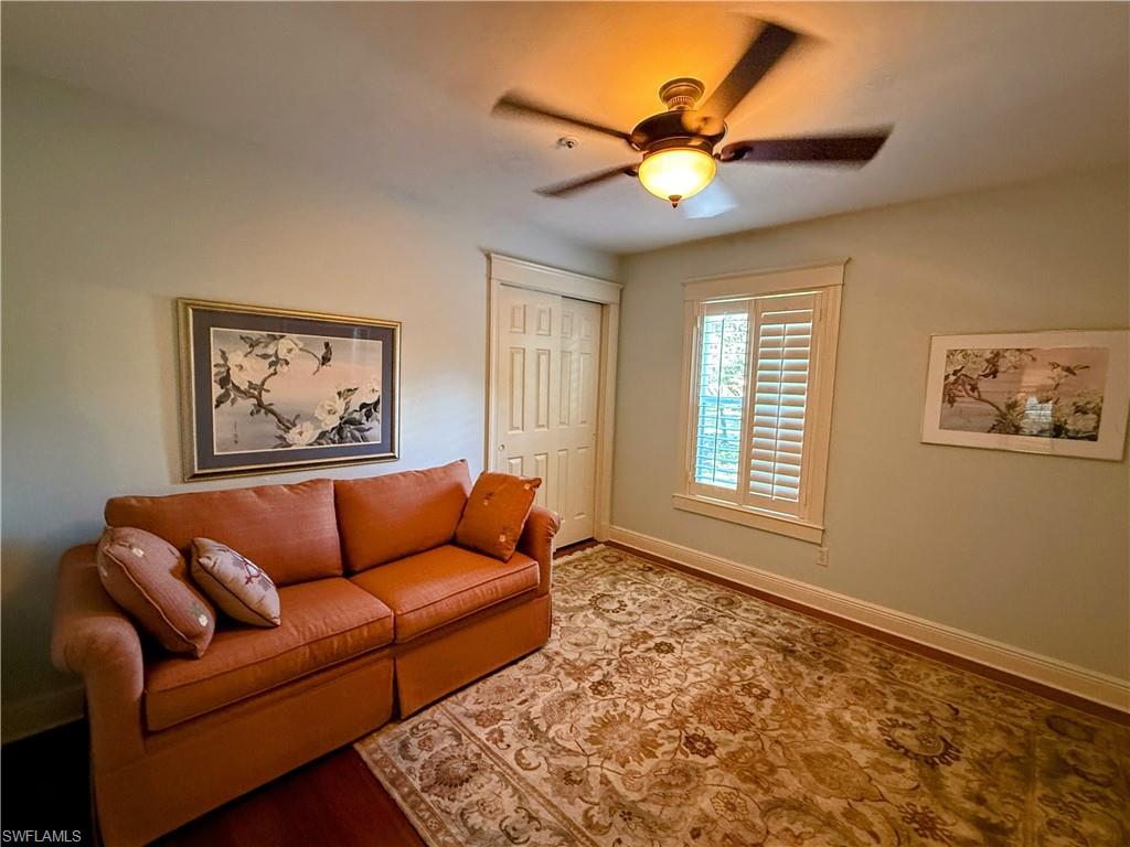 3rd bedroom. Will have 1 twin bed. closet locked for owner use.