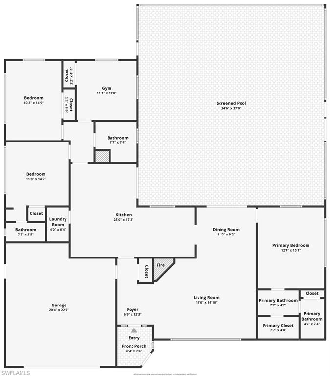 View of property floor plan