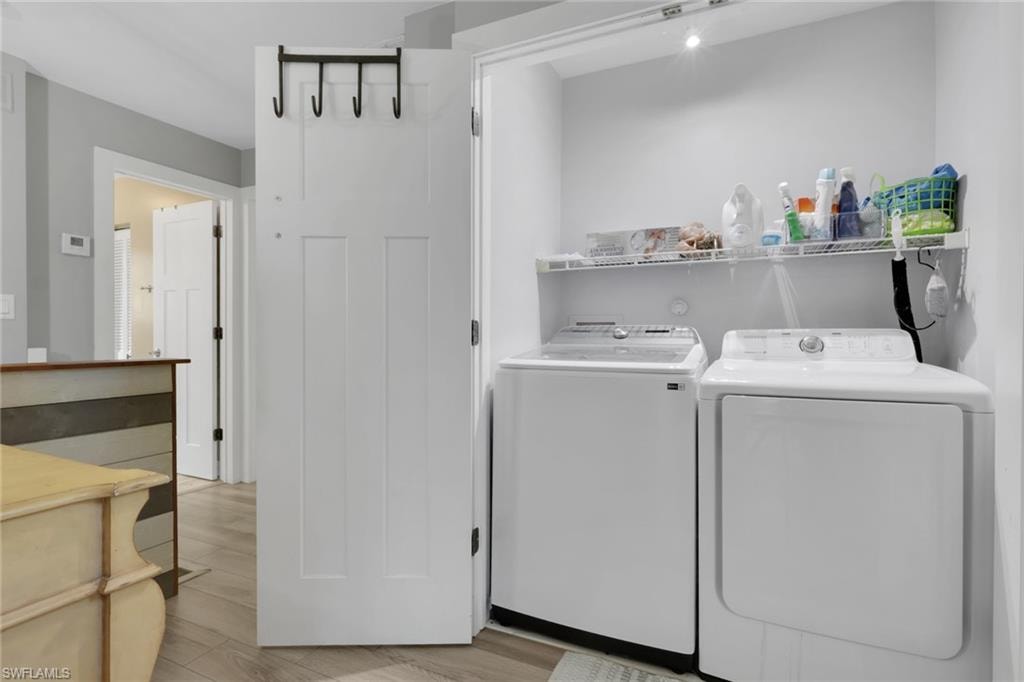 Washer/Dryer conveniently located upstairs