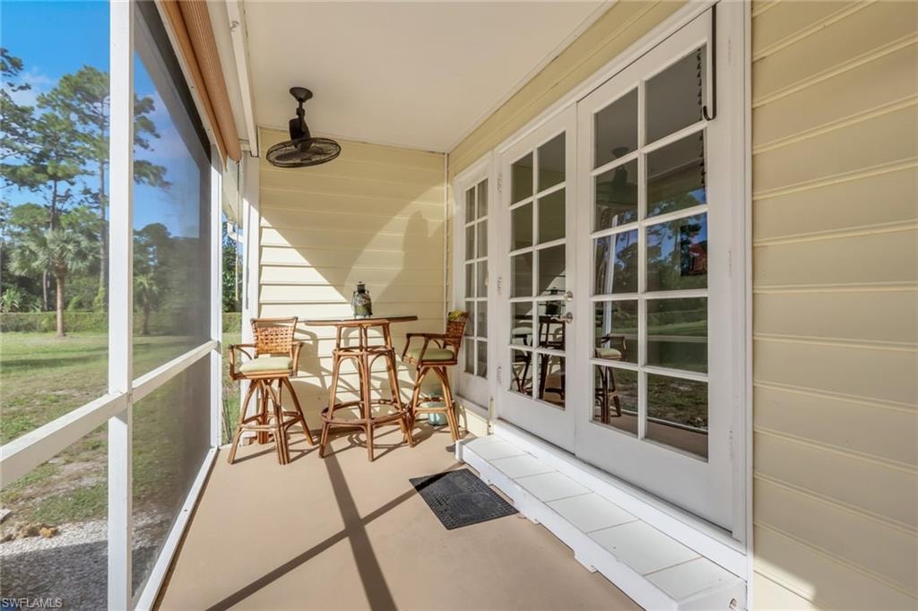 Guest House with Enclosed Patio Area