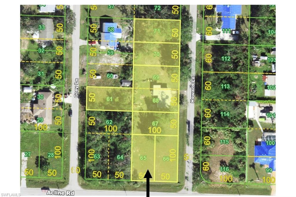 Aerial view of property's location featuring property boundaries highlighted
