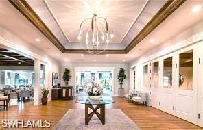 View of community lobby