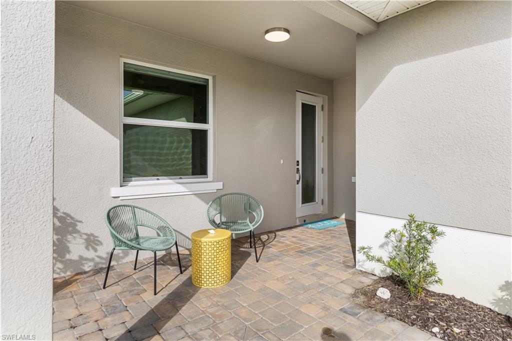 Seating area on your front porch!