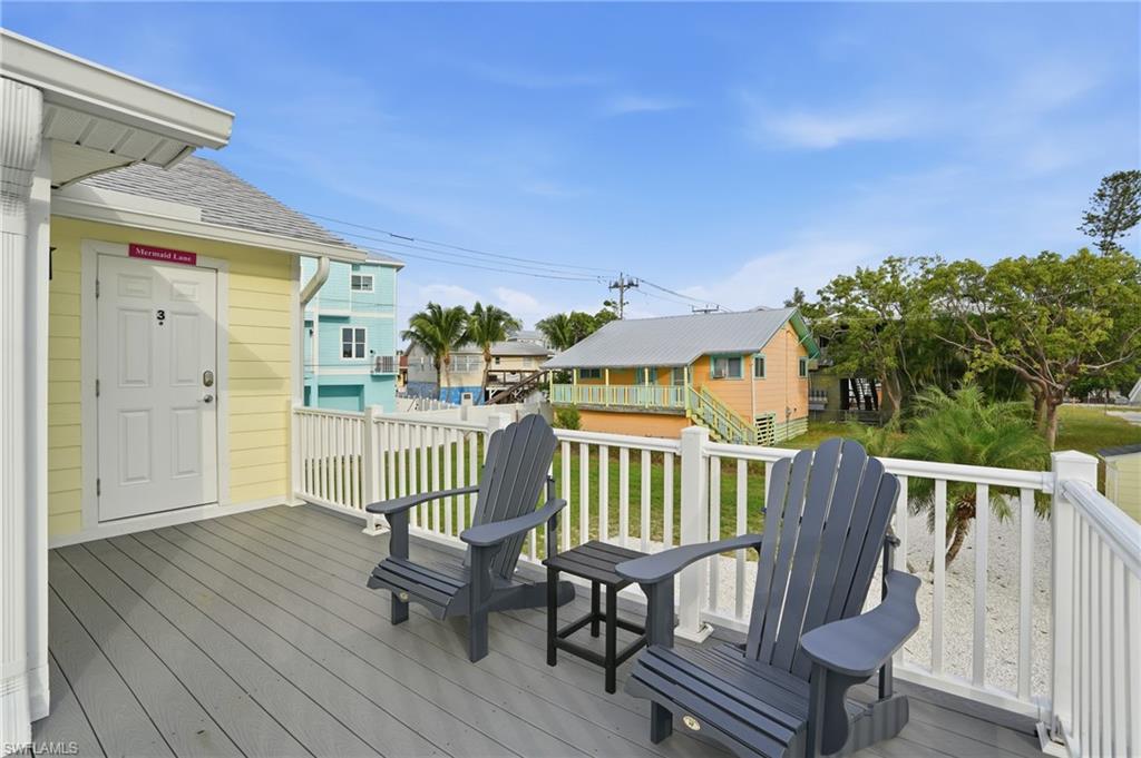 Deck featuring a residential view - Virtually Edited Image