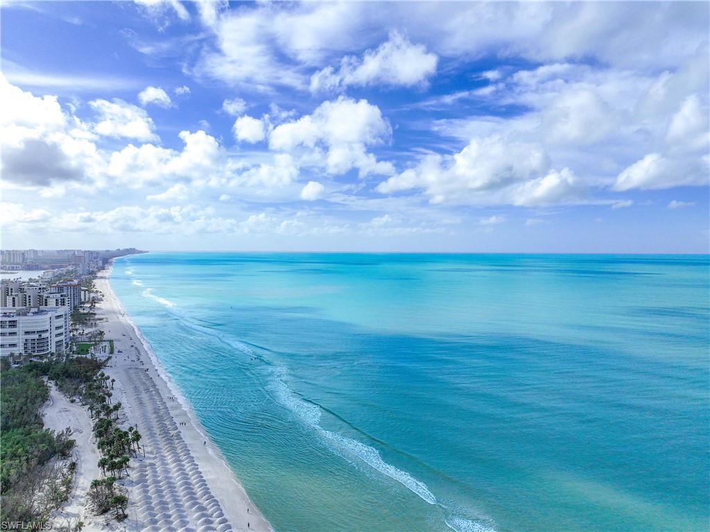 Water view featuring a beach view
