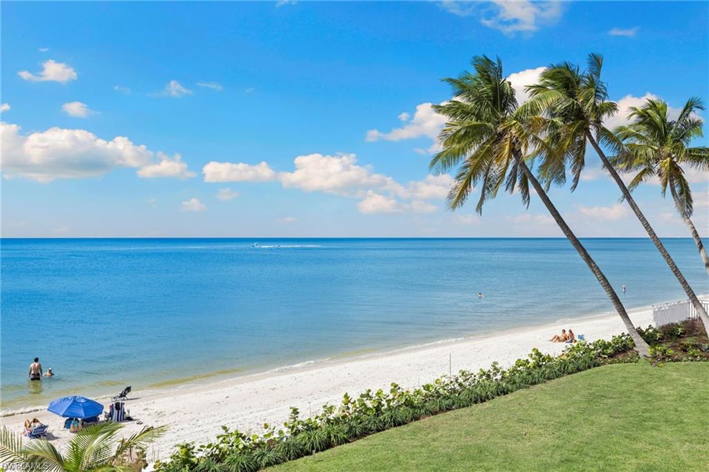 Water view featuring nearby beach
