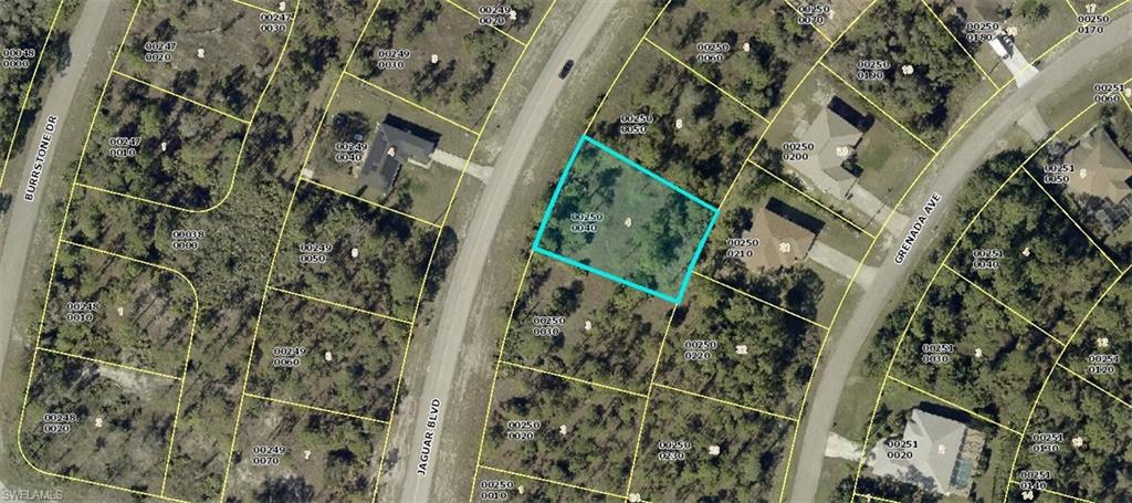 Map of property location featuring property parcel outlined