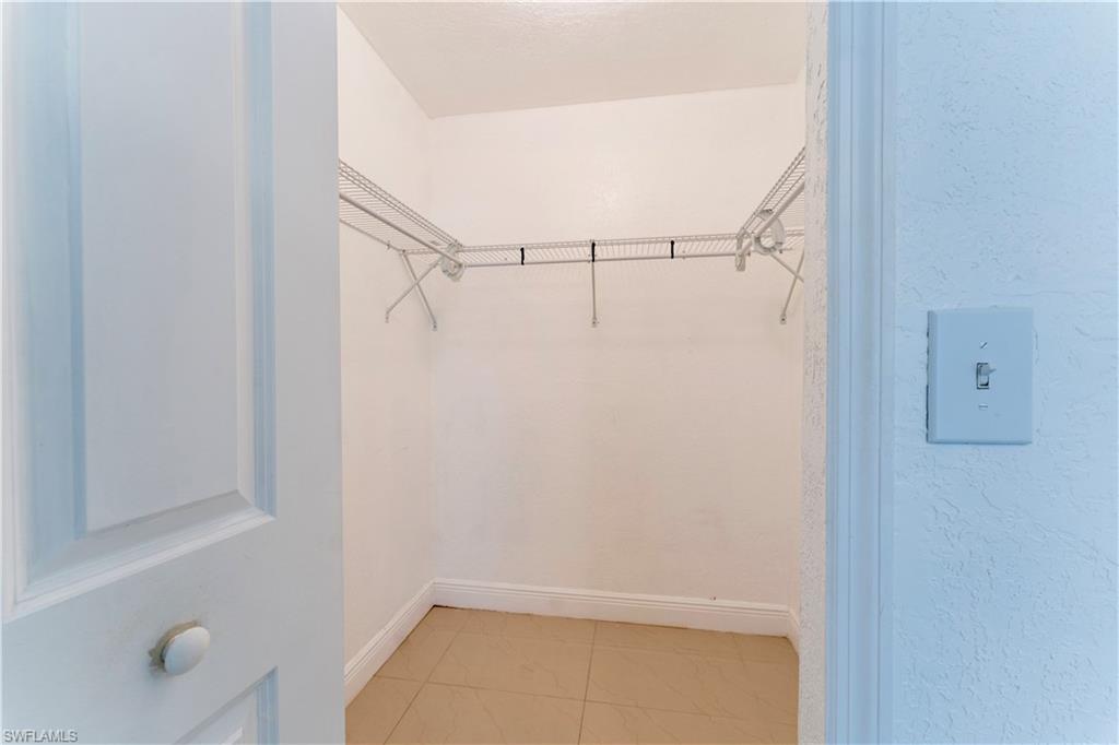 View of spacious closet