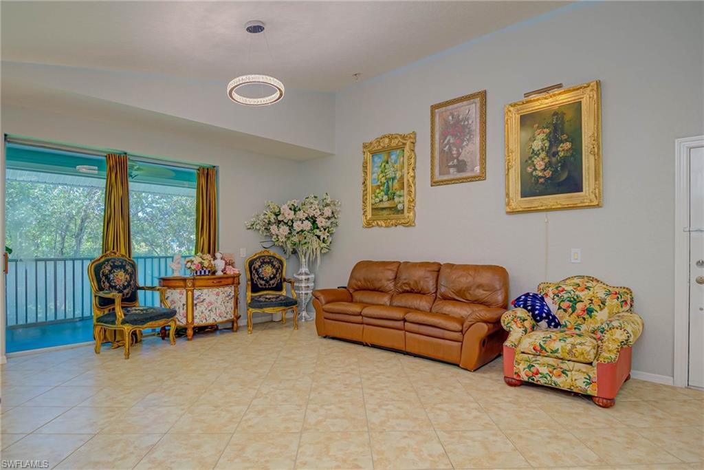 View of living area