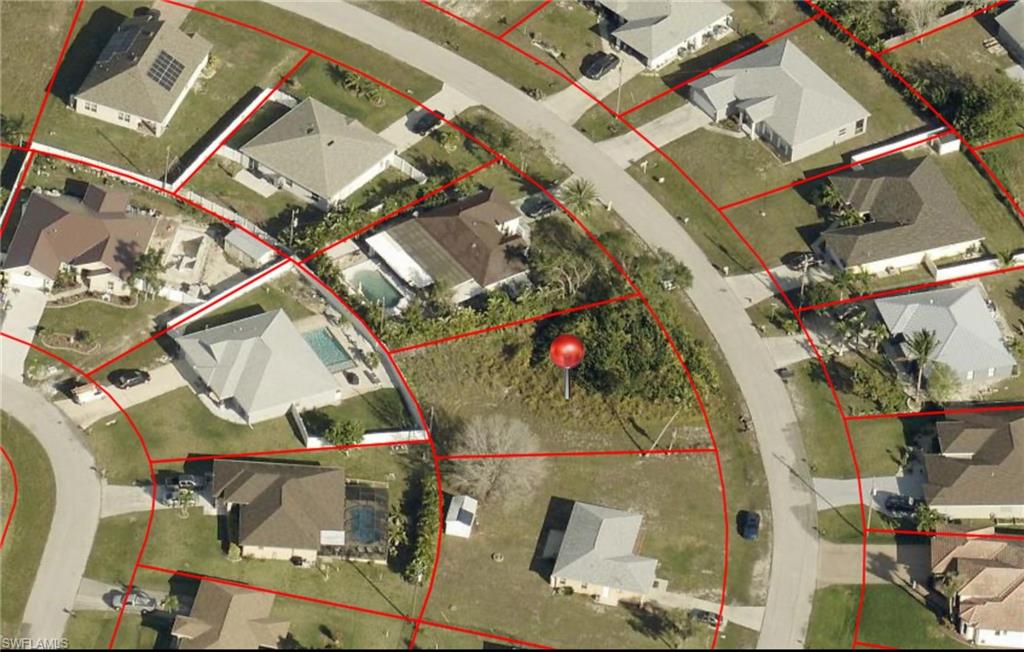 Map / location featuring property boundaries highlighted