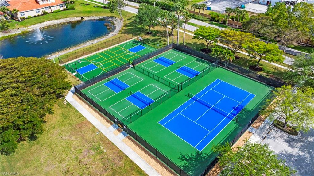 New Tennis, Pickleball and Sports Court next to Clubhouse complex