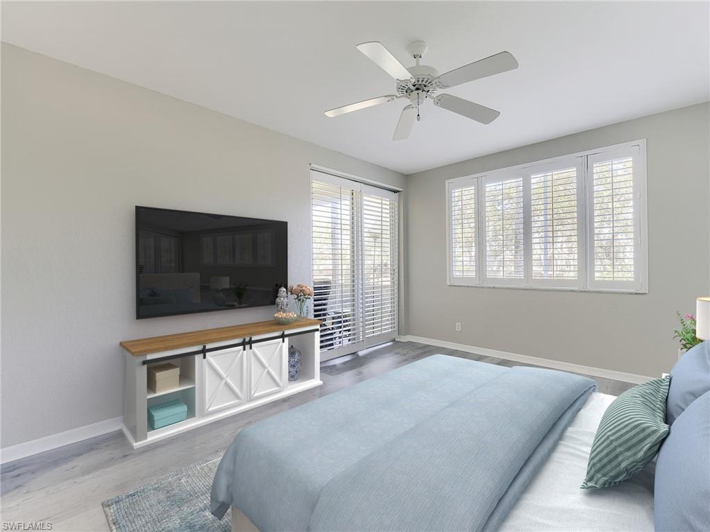Furnishings are virtually staged