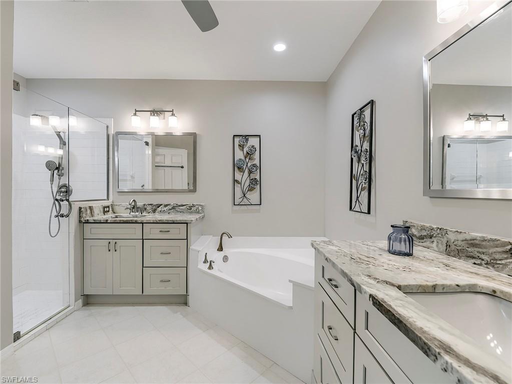 Updated primary bath