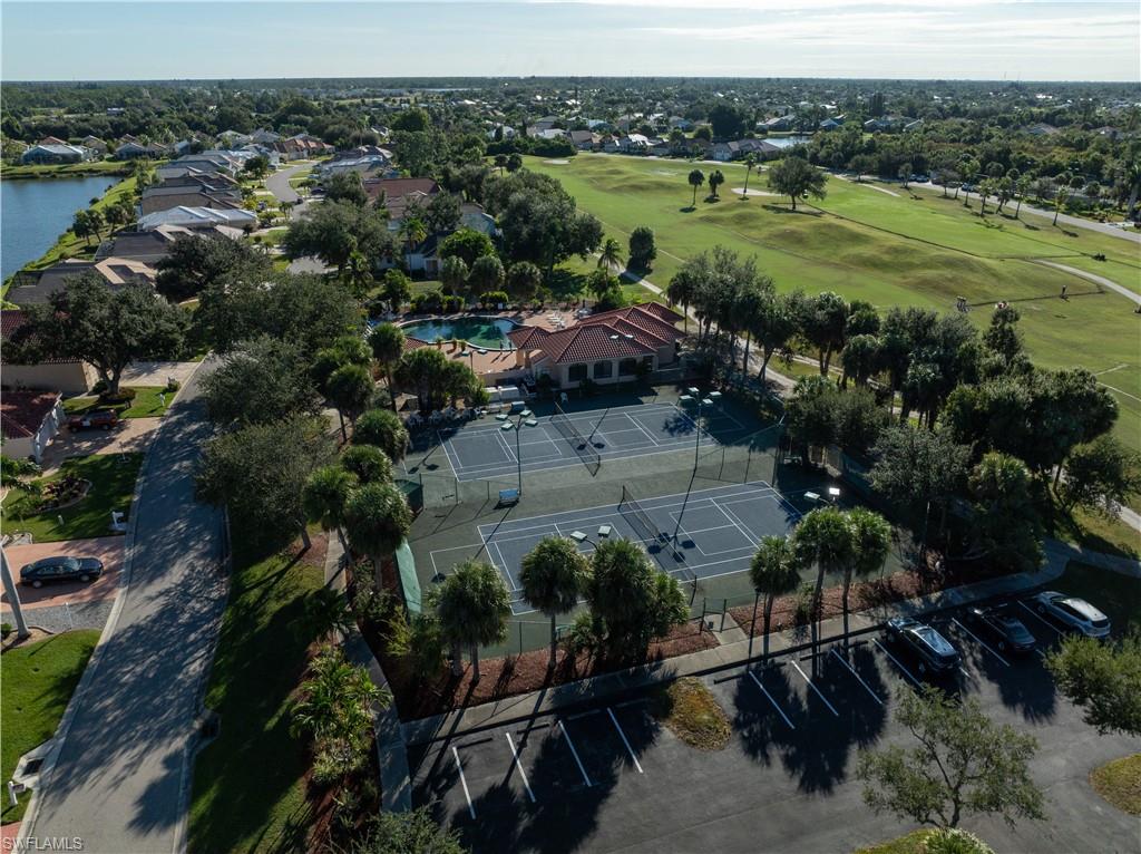 Aerial view of property's location