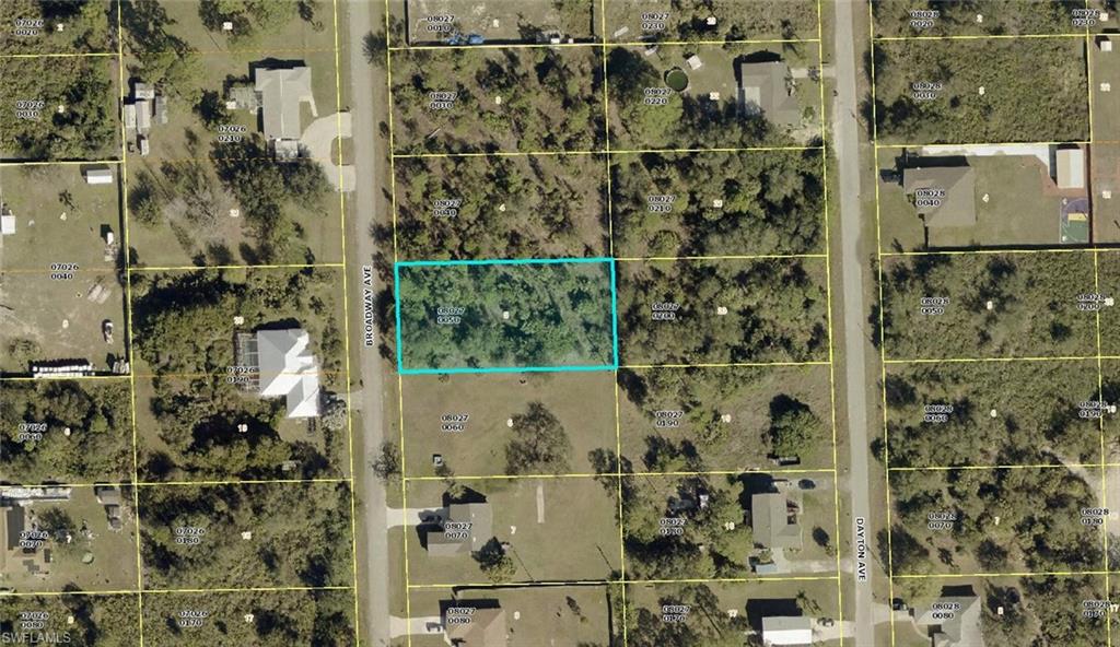 Aerial overview of property's location featuring property boundaries highlighted