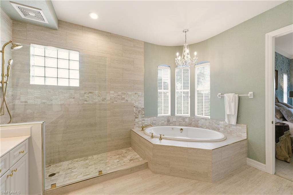 Jetted tub with new surround