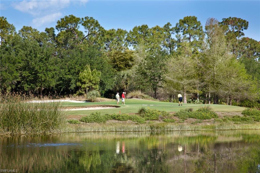Watch the golfers