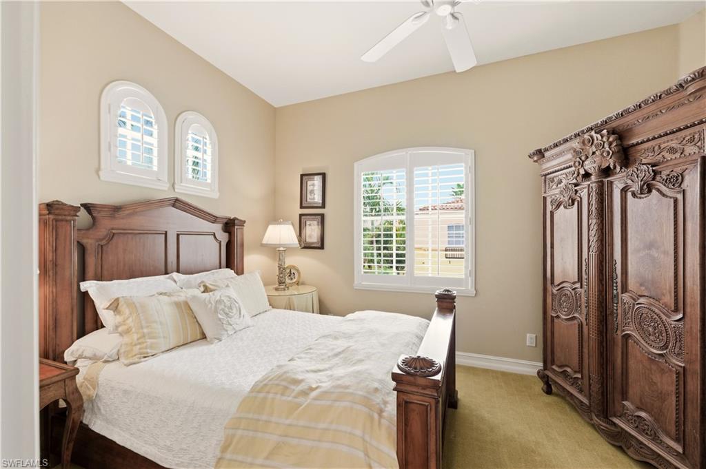 This bedroom is extra large on the PH floor