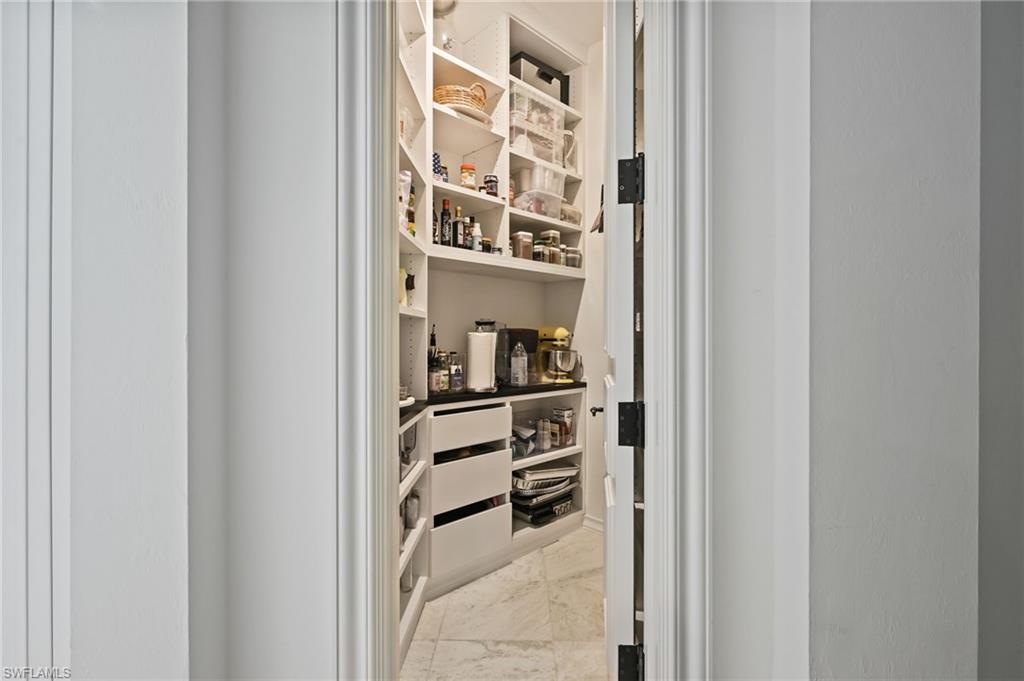 View of storage area