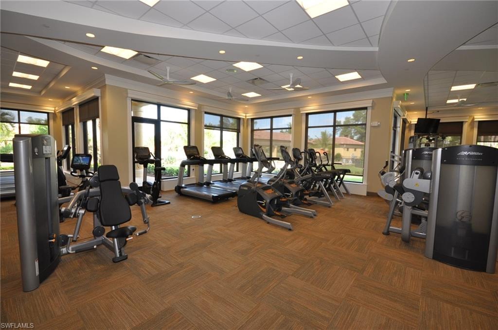 View of workout area
