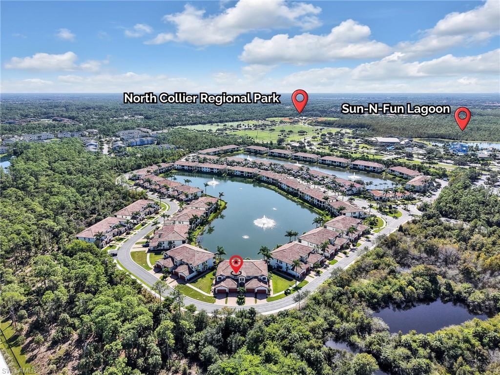 Aerial View of Livingston Lakes