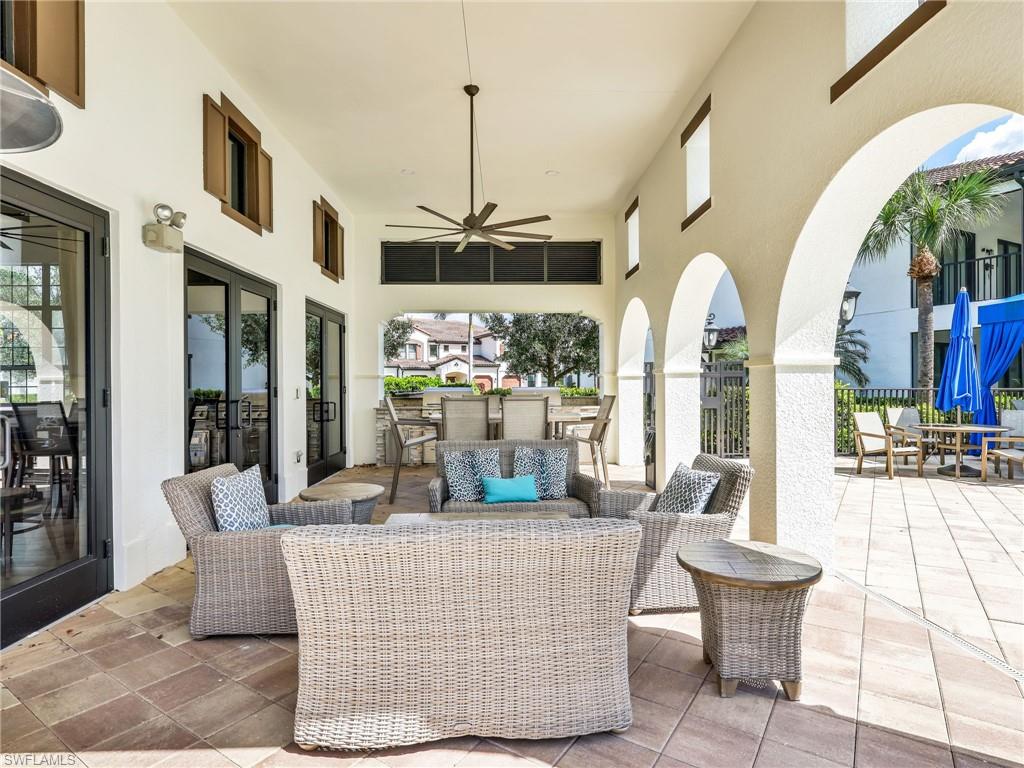Covered Patio With Grills