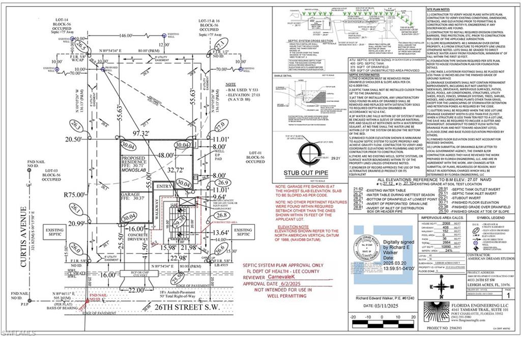 Survey map / technical document