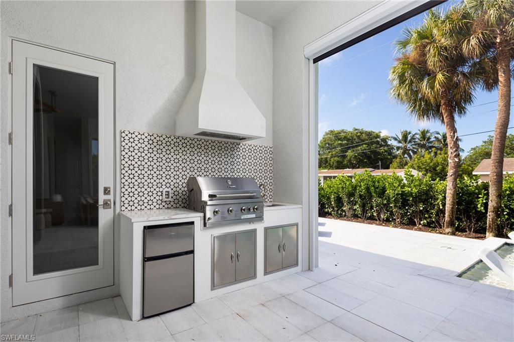 View of patio / terrace featuring area for grilling