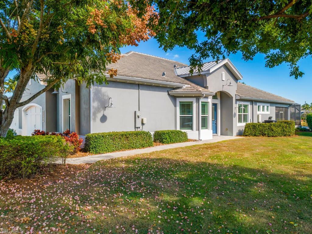 One of the largest lots on the street. View of Entry.