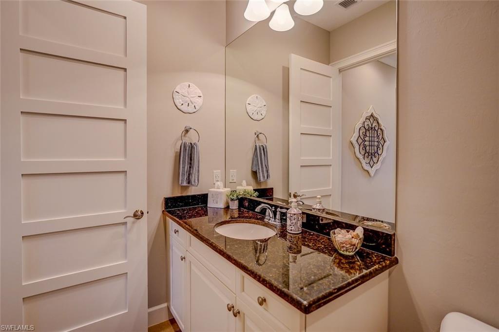 Half bath featuring vanity