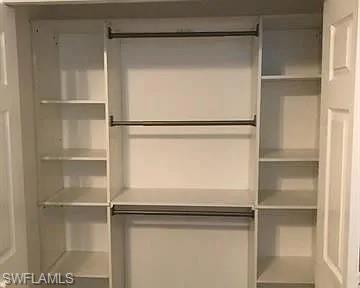 View of closet