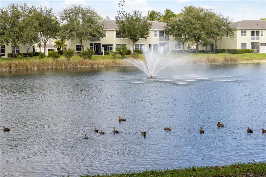 Water view with nearby suburban area