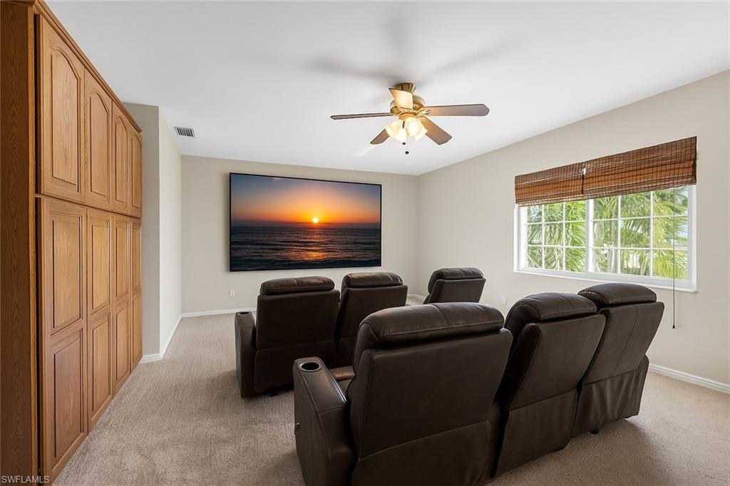 Virtually Staged Bonus Room Idea: Home Theatre