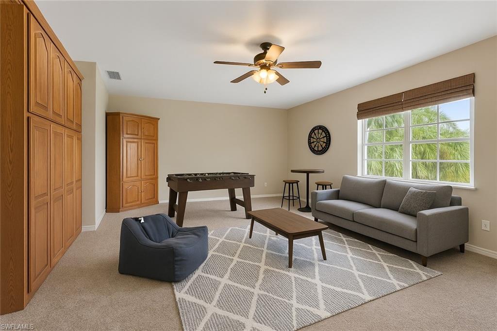 Virtually Staged Bonus Room Idea: Game Room
