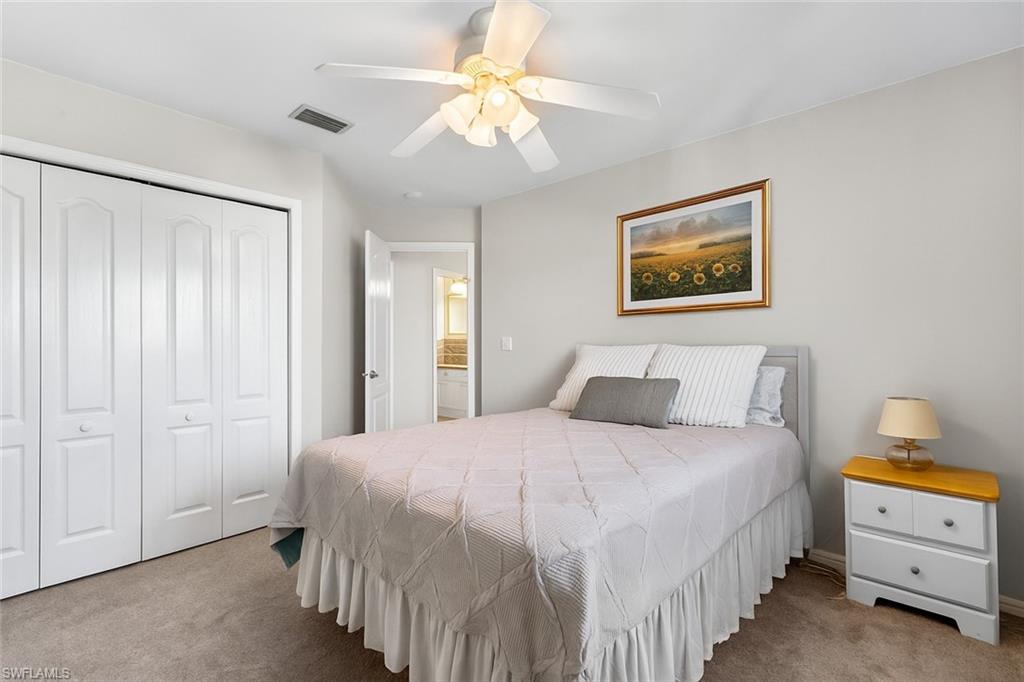 Virtually Staged 2nd Bedroom.