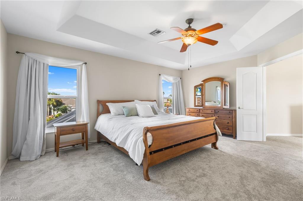 Your primary bedroom has natural light spilling in. New carpet throughout he entire second floor.