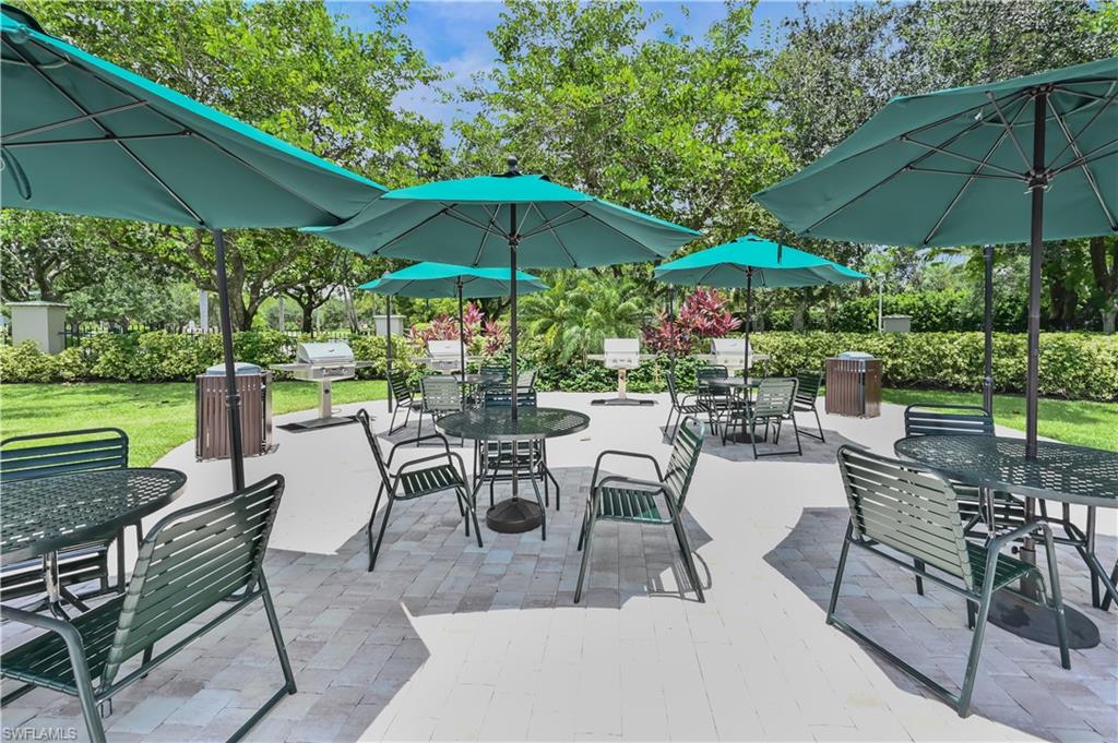 View of patio / terrace featuring outdoor dining space and area for grilling